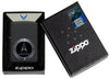 Zippo U.S. Space Force Design Black Matte Windproof Lighter in its packaging.