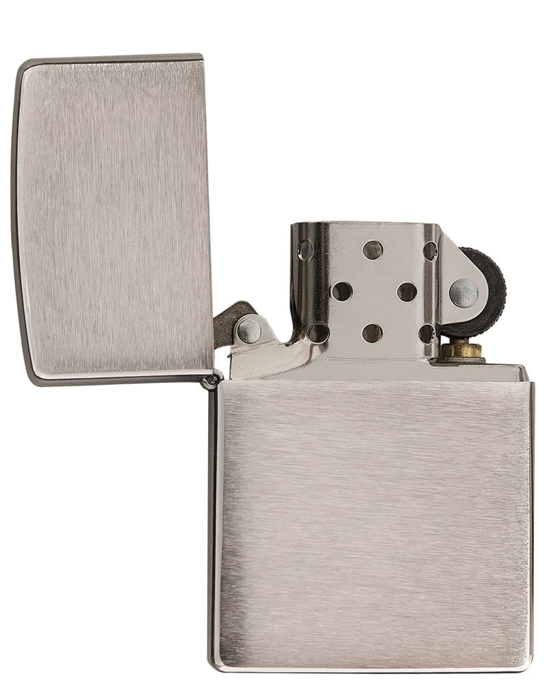 Classic Brushed Chrome Windproof Lighter – Zippo USA Classic Brushed Chrome Windproof Lighter – Zippo USA