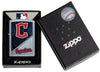 MLB® Cleveland Guardians™ Street Chrome™ Windproof Lighter in its packaging.