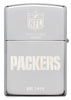 Back of NFL Green Bay Packers Deep Carve Collectible Windproof Lighter