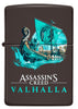 Front shot of Assassin's Creed® Valhalla Brown Windproof Lighter.