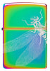 Front view of Zippo Dragonfly Design Multi Color Windproof Lighter.