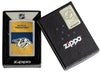 NHL® Nashville Predators Street Chrome™ Windproof Lighter in its packaging