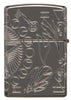 Back view of Wicca Design Armor® Black Ice® Windproof Lighter.