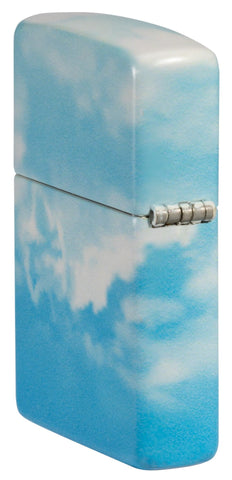 Front shot of Cloudy Sky Design 540 Color Windproof Lighter.
