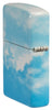Front shot of Cloudy Sky Design 540 Color Windproof Lighter.