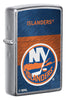 Front shot of NHL® New York Islanders Street Chrome™ Windproof Lighter standing at a 3/4 angle