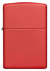 233, Red Matte, Classic Case - Front View