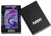 Zippo Universe Astro Design 540 Fusion Windproof Lighter in its packaging.