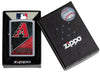 MLB® Arizona Diamondbacks™ Street Chrome™ Windproof Lighter in its packaging.