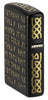 Assassin's Creed® Valhalla - Runes Pocket Lighter closed showing the hinge side of the lighter