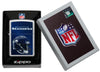 NFL Seattle Seahawks Helmet Street Chrome Windproof Lighter in its packaging.
