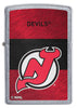 Front of NHL® New Jersey Devils Street Chrome™ Windproof Lighter