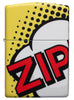 Front of Zippo Pop Art Design 540 Color Windproof Lighter