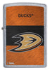 Front of NHL® Anaheim Ducks Street Chrome™ Windproof Lighter