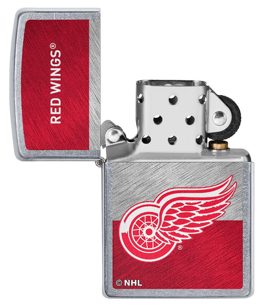 2021 NHL® Detroit Red Wings® Street Chrome™ Windproof Lighter